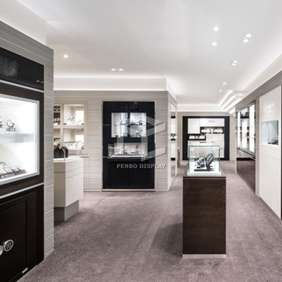 930mm Long Store Watch Display Showcase 5mm Thick MDF Multifunctional