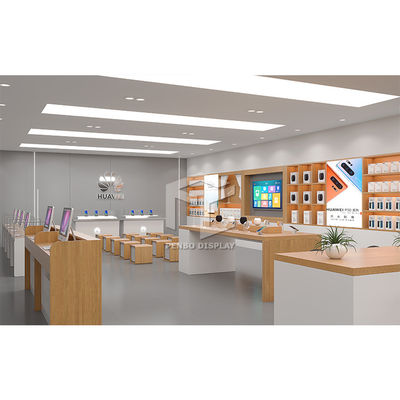 Support de magasin de détail d'accessoires de téléphone portable de présentoir de téléphone portable de forces de défense principale d'OEM