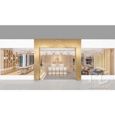 La vente au détail à la maison de meubles d'affichage de magasin de textile vêtx la conception intérieure de magasin de Homeware